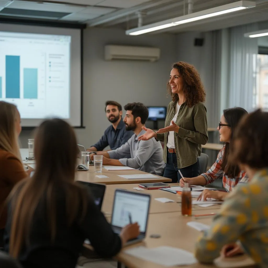 Mise en oeuvre de formation en entreprise